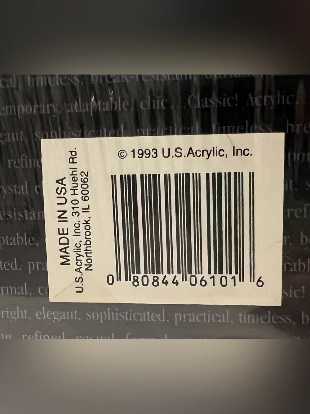 Acrylic Clear Compact Disc Holder- Holds 30 CD’s